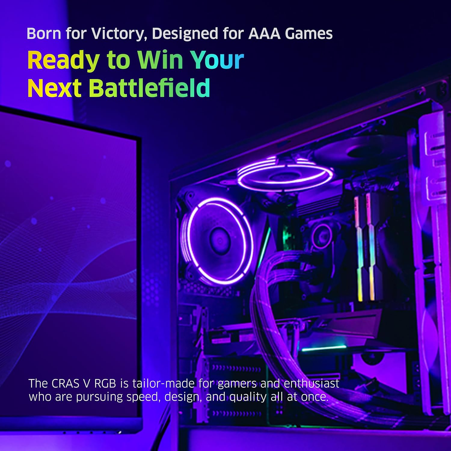 KLEVV CRAS V RGB DDR5 32GB (2x16GB) 6400MHz CL32 SK Hynix A-Die 1.35V Gaming Desktop Ram Memory XMP 3.0 / AMD Expo Ready - White (KD5AGUA80-64A320J) - Image 7