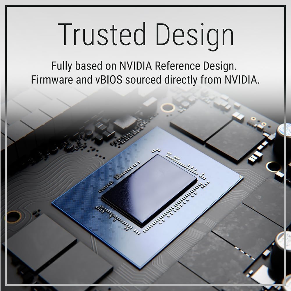 PNY NVIDIA GeForce RTX™ 5070 Slim Dual-Fan, Dual-Slot OC Graphics Card (12GB GDDR7, SFF-Ready, 192-bit, Boost Speed: 2587 MHz, PCIe® 5.0, HDMI®/DP 2.1, NVIDIA Blackwell Architecture, DLSS 4.5) - Image 5