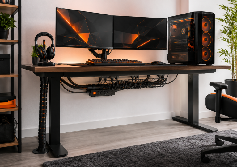 Best Ways to Organize Cables in a Gaming Setup