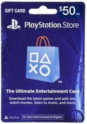 50Dollar PSN Card Live FY17