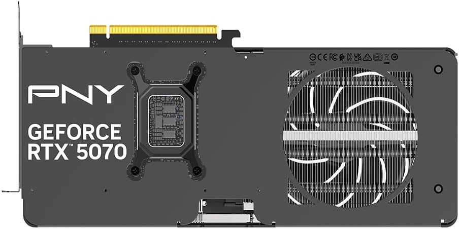 PNY NVIDIA GeForce RTX™ 5070 Slim Dual-Fan, Dual-Slot OC Graphics Card (12GB GDDR7, SFF-Ready, 192-bit, Boost Speed: 2587 MHz, PCIe® 5.0, HDMI®/DP 2.1, NVIDIA Blackwell Architecture, DLSS 4.5) - Image 17