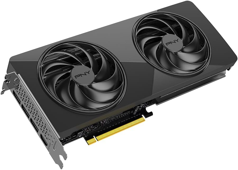 PNY NVIDIA GeForce RTX™ 5070 Slim Dual-Fan, Dual-Slot OC Graphics Card (12GB GDDR7, SFF-Ready, 192-bit, Boost Speed: 2587 MHz, PCIe® 5.0, HDMI®/DP 2.1, NVIDIA Blackwell Architecture, DLSS 4.5) - Image 11