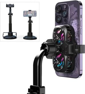 Phone Cooler Stand, Height Adjustab...