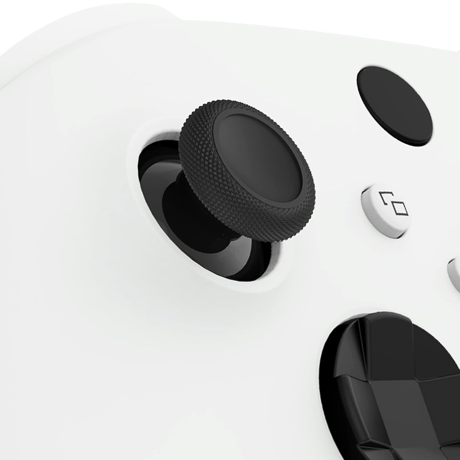 eXtremeRate Replacement Thumbsticks for Xbox Series X & S, Joysticks Repair Kit for Xbox Wireless Controller, Custom Analog Stick Buttons for Xbox One S/X/Elite Controller - Black - Image 2