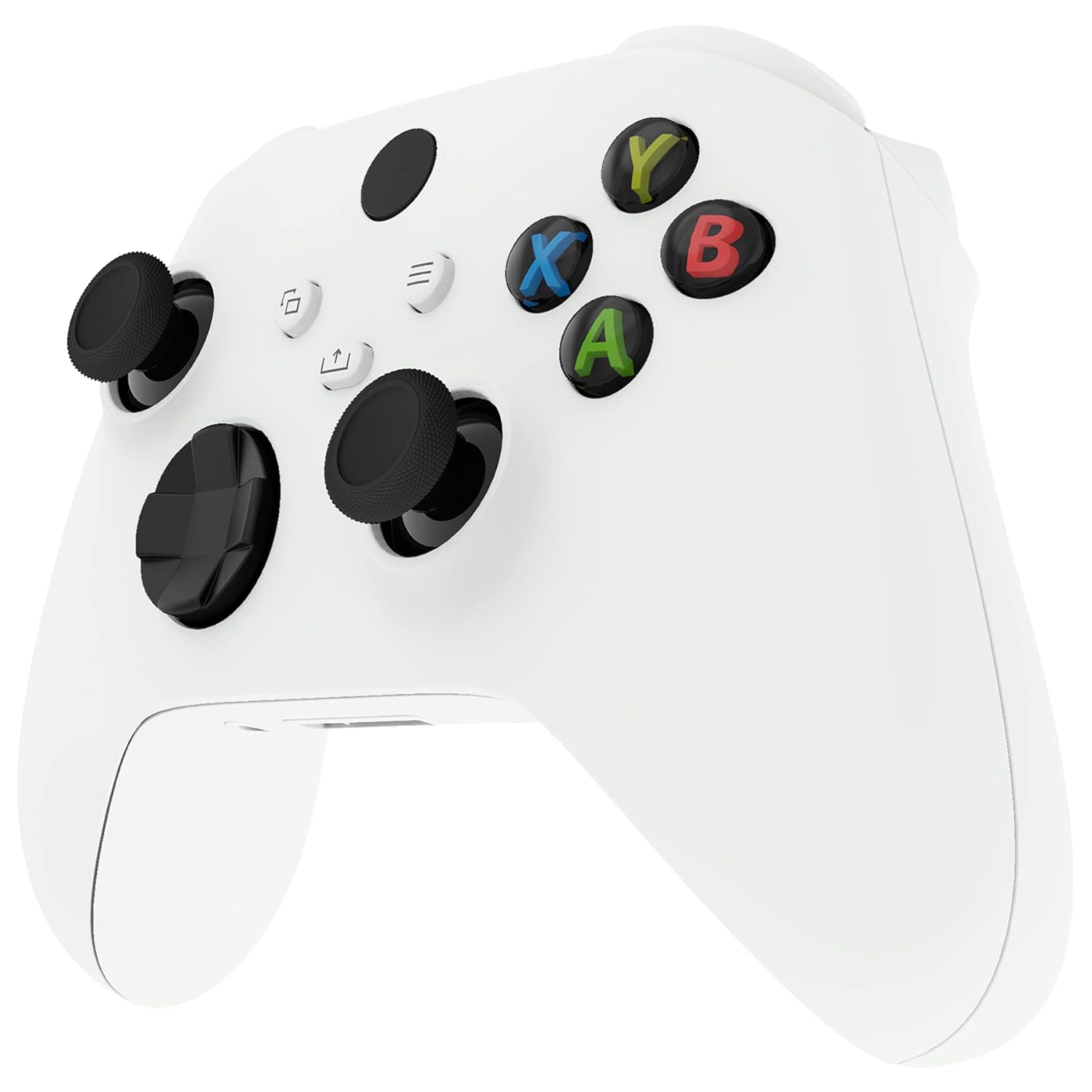 eXtremeRate Replacement Thumbsticks for Xbox Series X & S, Joysticks Repair Kit for Xbox Wireless Controller, Custom Analog Stick Buttons for Xbox One S/X/Elite Controller - Black - Image 4
