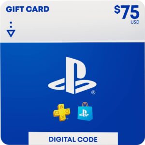 $75 PlayStation Store Gift Card [Di...
