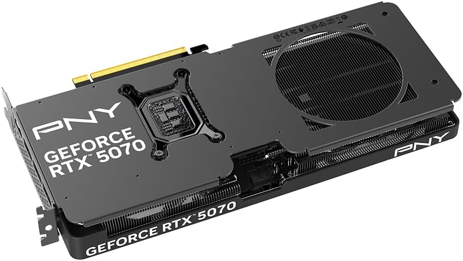 PNY NVIDIA GeForce RTX™ 5070 Slim Dual-Fan, Dual-Slot OC Graphics Card (12GB GDDR7, SFF-Ready, 192-bit, Boost Speed: 2587 MHz, PCIe® 5.0, HDMI®/DP 2.1, NVIDIA Blackwell Architecture, DLSS 4.5) - Image 16