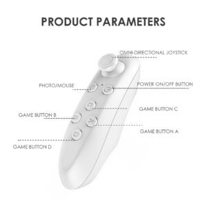 Mini VR Remote Controller Gamepad B...