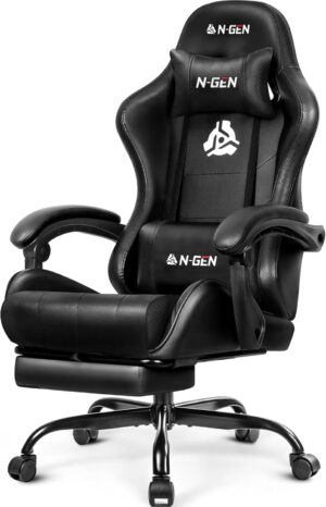N-GEN GAMING Video Gaming Chair wit...