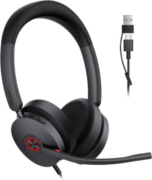 Yealink UH48 ANC Wired USB-C/A Head...