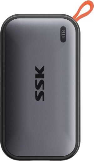 SSK Portable SSD 4TB External Solid...