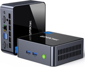 GMKtec Mini PC Intel Core i7-1185G7...