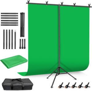 Hemmotop Green Screen Backdrop Kit ...