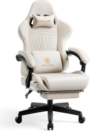 GTPLAYER Gaming Chair for Adults, E...