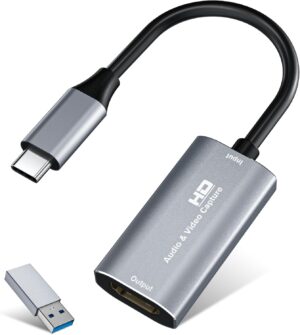 VIXLW Video Capture Card, 4K USB3.0...