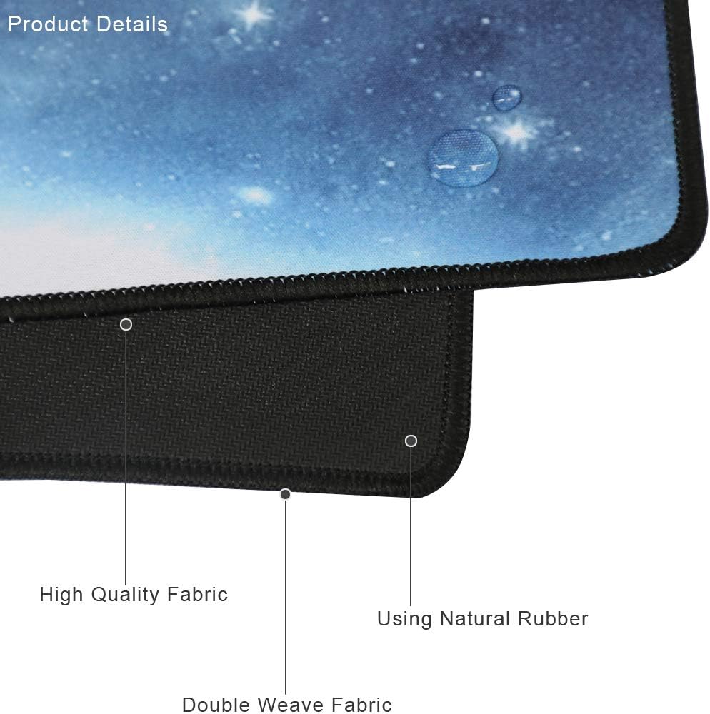 XXL Professional Large Mouse Pad & Computer Game Mouse Mat (35.4x15.7x0.1IN, 90x40 Space) - Image 3