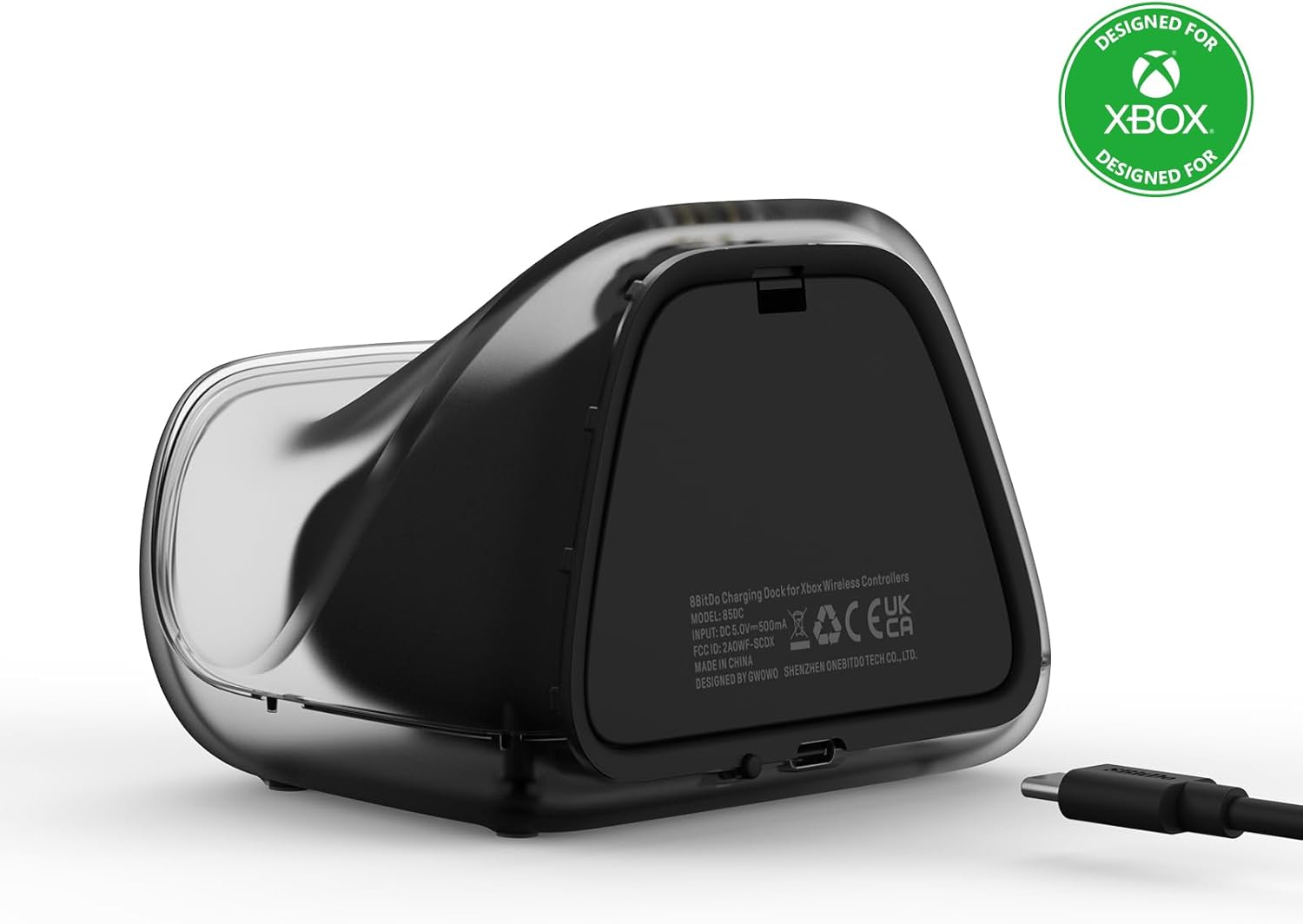 8BitDo Charging Dock for Xbox Wireless Controllers, Xbox Charging Station with Magnetic Secure Charging for Xbox Series X|S and Xbox One Controller - Officially Licensed - Image 4