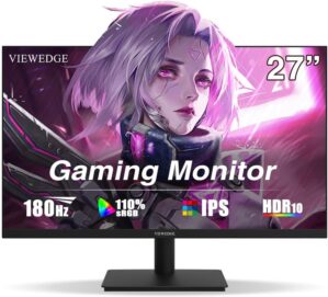 Viewedge 27 inch Gaming Monitor 180...