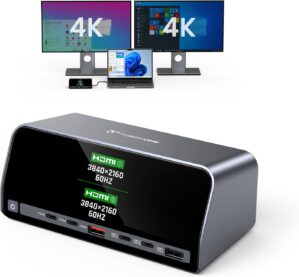 TobenONE Docking Station, 13-in-1 L...
