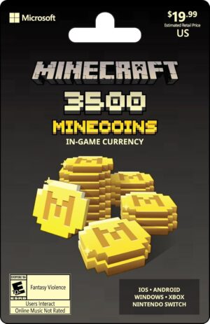 Minecraft: Minecoins Pack: 3,500 Co...