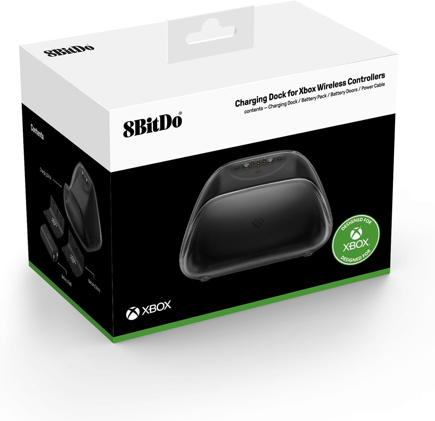 8BitDo Charging Dock for Xbox Wireless Controllers, Xbox Charging Station with Magnetic Secure Charging for Xbox Series X|S and Xbox One Controller - Officially Licensed - Image 6
