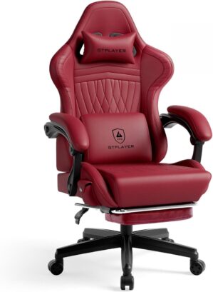 GTPLAYER Gaming Chair with Speakers...