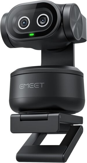 EMEET PIXY Dual-Camera AI-Powered P...