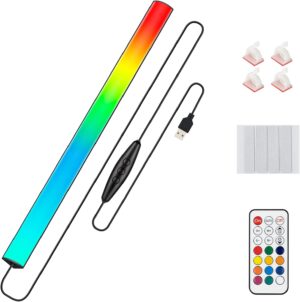 Under Monitor RGB Light Bar, LED Li...