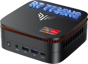 KAMRUI Hyper H1 Mini Gaming PC, AMD...