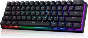 Portable 60% Mechanical Gaming Keyb...
