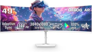 Deco Gear 49″ Curved Ultrawid...