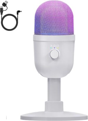 USB Gaming Condenser Microphone for...