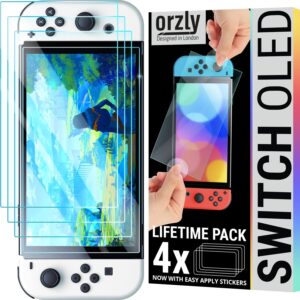 Orzly Glass Screen Protector for Ni...