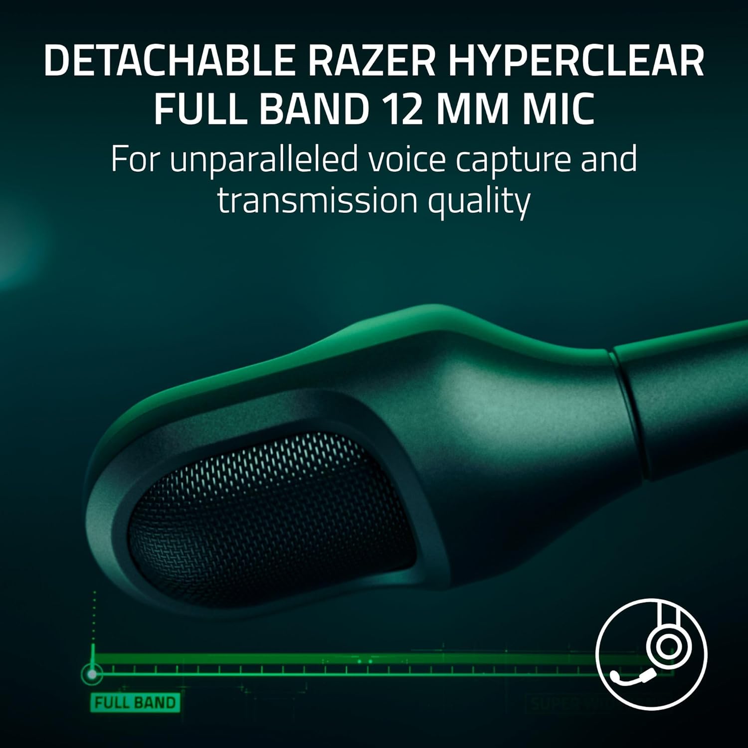 Razer BlackShark V3 Pro Wireless ANC Gaming Headset for Xbox: Full Band Mic - 50mm Drivers - 2.4 GHz, Bluetooth, USB, 3.5mm - Works with PC, Mac, PS5, Nintendo Switch - Long Battery Life - Black - Image 4