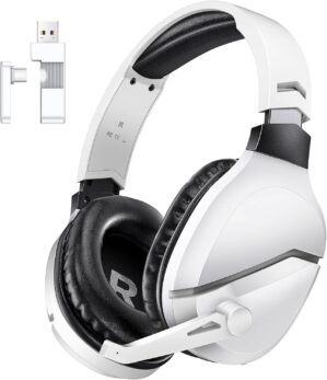 WolfLawS Wireless Gaming Headset wi...