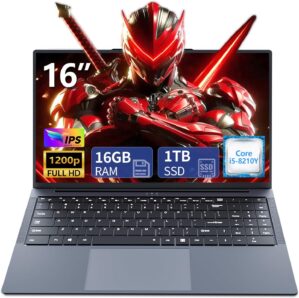 Gaming Laptop i5, 16 inch Laptop Co...