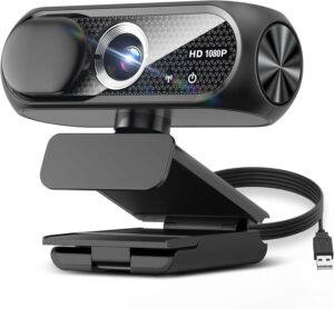 1080P HD Webcam with Microphone, No...