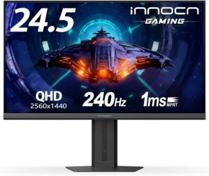 INNOCN 24.5″ QHD 2K 1440P 240...