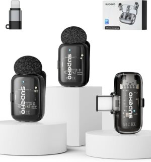 Wireless Mini Lavalier Microphones ...