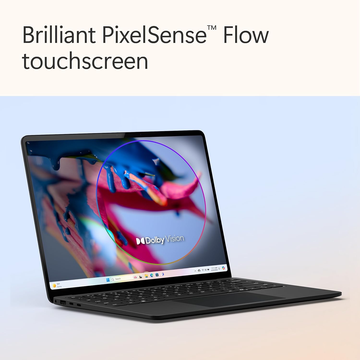 Microsoft Surface Laptop (2024), Windows 11 Copilot+ PC, 13.8" Touchscreen Display, Snapdragon X Plus (10 core), 16GB RAM, 512GB SSD Storage, Black - Image 3