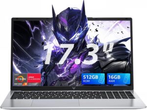 KAIGERR 17.3 Inch Light Gaming Lapt...