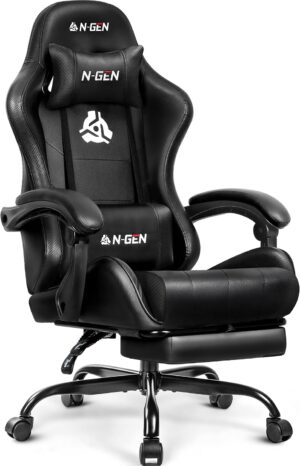 N-GEN GAMING Video Gaming Chair wit...