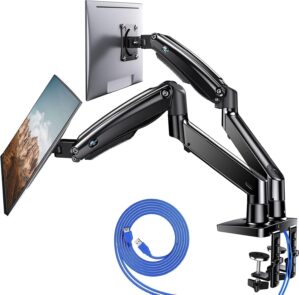 HUANUO Dual Monitor Stand for 13″...