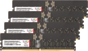 V-Color DDR5 128GB (32GBx4) 6000MHz...