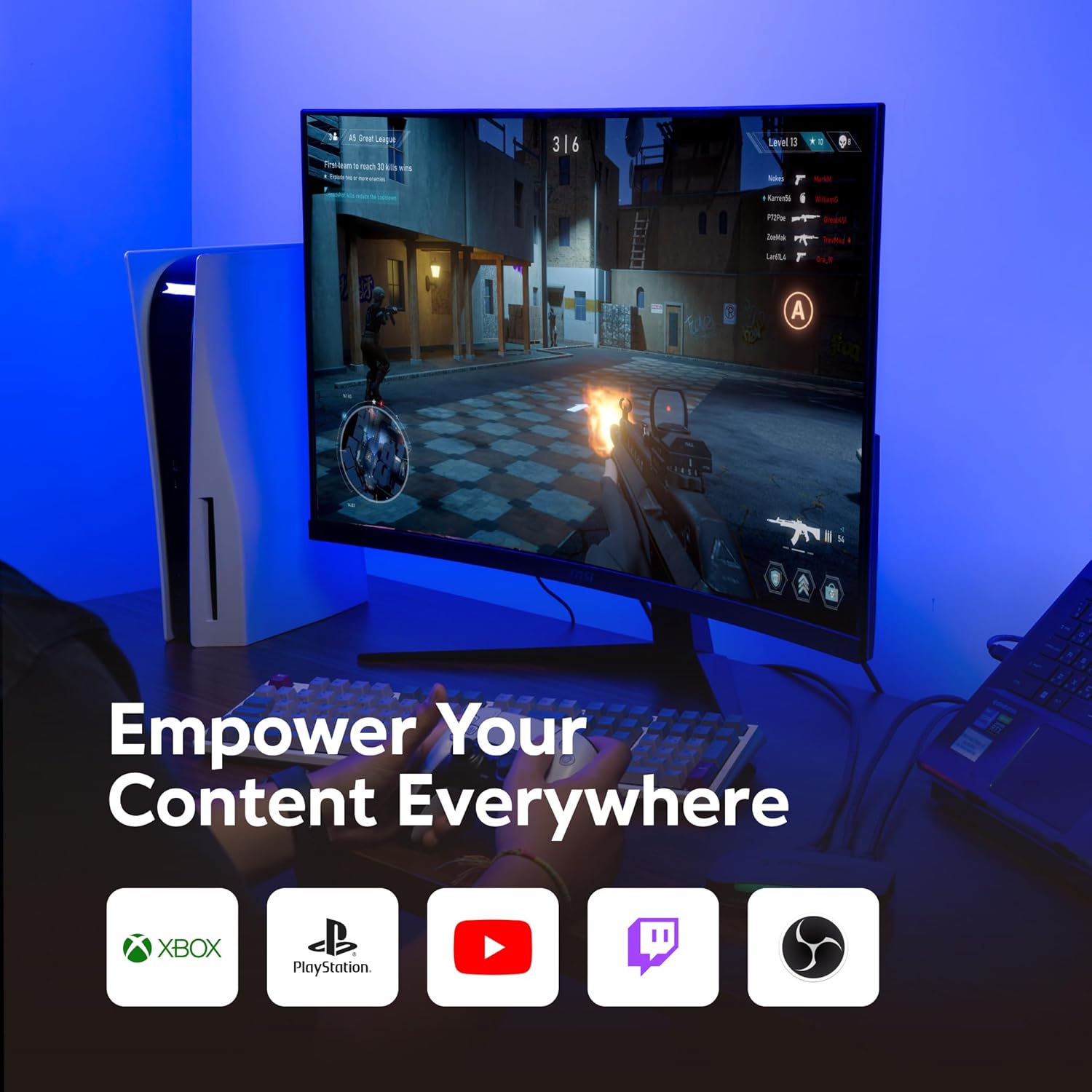 AVerMedia 4K60 Capture Card with HDMI 2.1, Low Latency, 4K144/4K120 Passthrough, Game Capture Device for PS5, PS5 Pro, Xbox, Switch, Streaming on Twitch, OBS on Mac & PC, GC553G2 Live Gamer Ultra 2.1 - Image 9