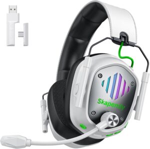 Wireless Gaming Headset for PC, PS5...