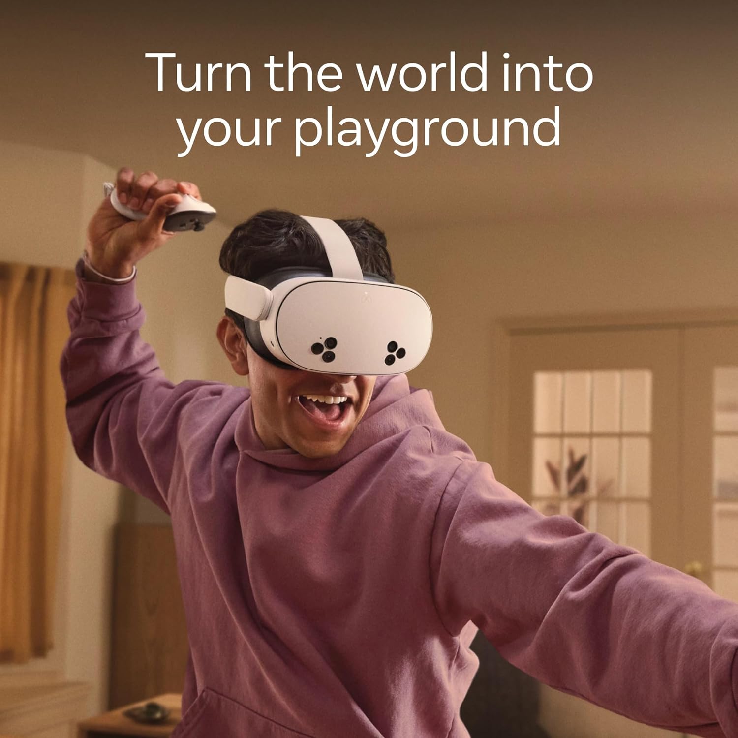 Meta Quest 3S 128GB | VR Headset — Thirty-Three Percent More Memory — Virtual Reality Without Wires — Access to 40+ Games with a 3-Month Trial of Meta Horizon+ Included (Renewed Premium) - Image 2