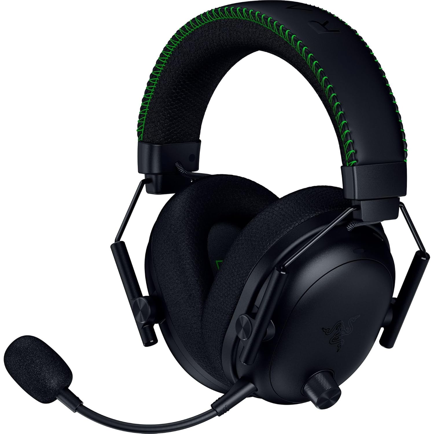 Razer BlackShark V3 Pro Wireless ANC Gaming Headset for Xbox: Full Band Mic - 50mm Drivers - 2.4 GHz, Bluetooth, USB, 3.5mm - Works with PC, Mac, PS5, Nintendo Switch - Long Battery Life - Black - Image 11