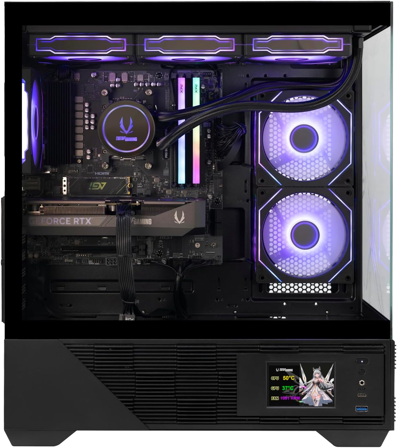 ZOTAC MEK Gaming PC Desktop, NVIDIA GeForce RTX 5060 Ti 16GB GDDR7, AMD Ryzen 7 9700X Up to 5.5GHz, 32GB DDR5, 1TB NVMe SSD, 850W 80+ Gold PSU, WiFi 6E, Windows 11 Home - Image 7