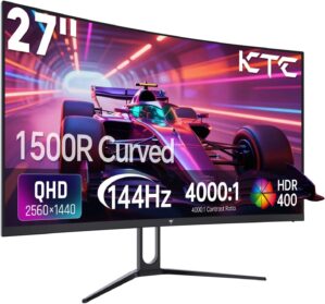KTC 27 Inch Curved Gaming Monitor, ...